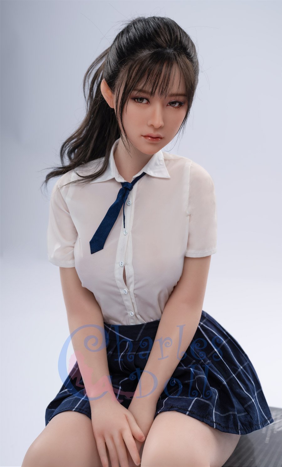 JX-doll 75cm 學生 全矽膠人偶