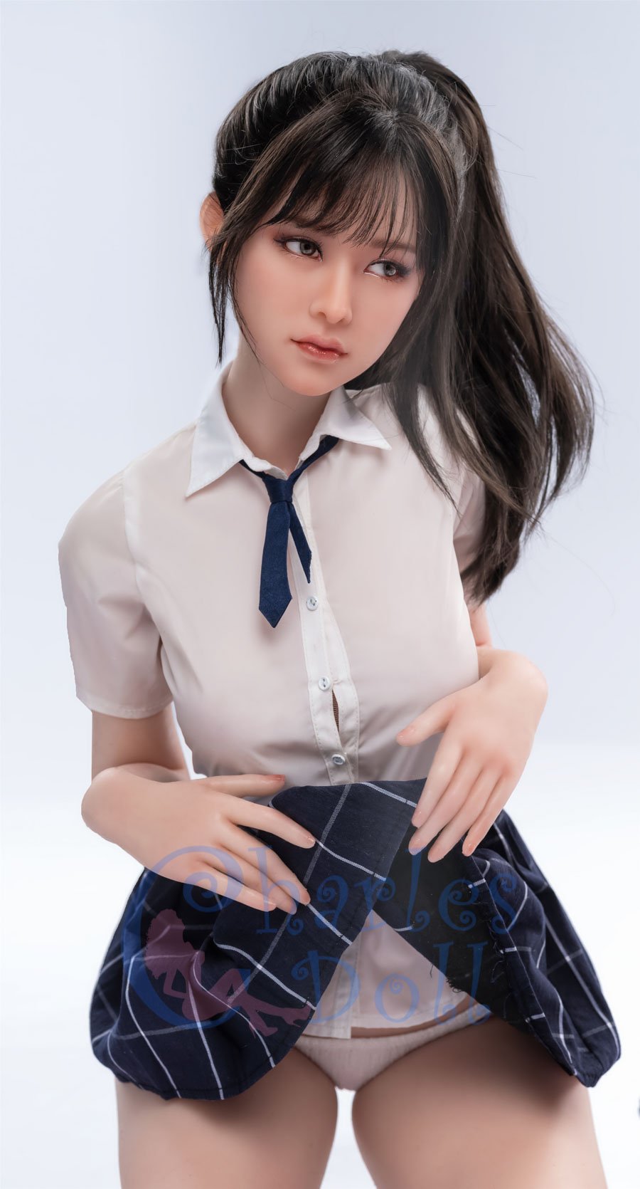 JX-doll 75cm 學生 全矽膠人偶