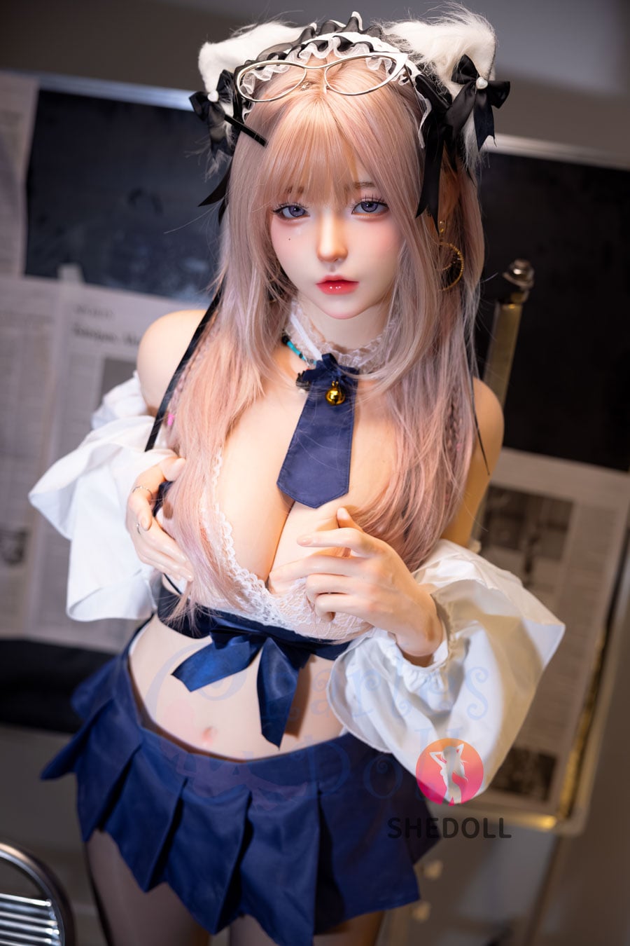 SHE-doll 168D 江小婉 3.0可動眼 全矽膠娃娃